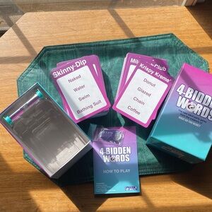 What Do You Meme? 4-Bidden Words Adult Party Game